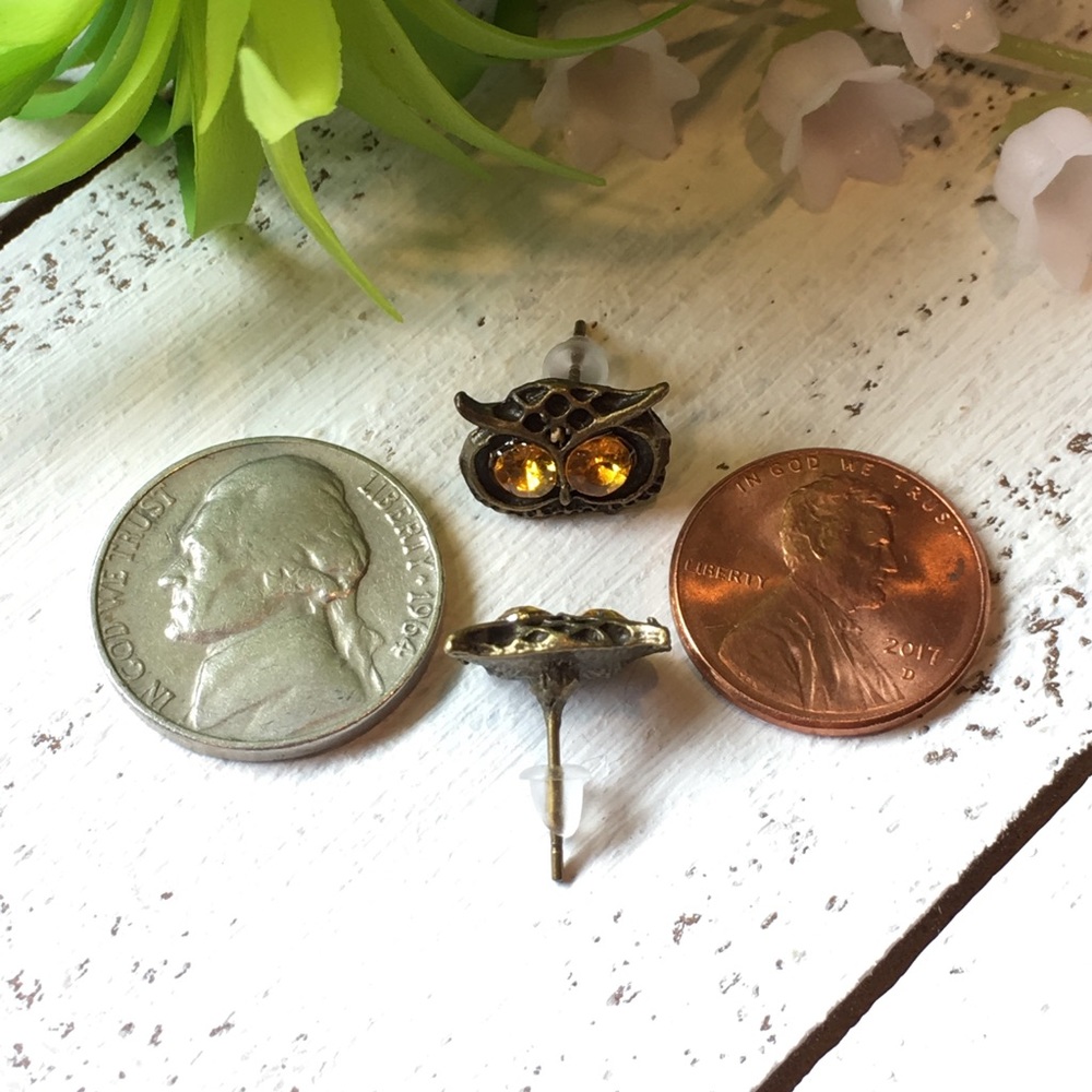 Owl Earrings - Picture 5 of 6